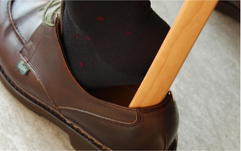 おしゃれな『Hacoa 木製靴べら１個』