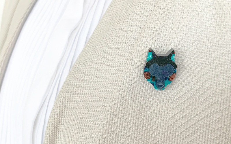 めがね素材で作る『ANIMALE（アニマーレ）Sabae アニマルピンズ』