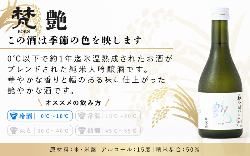 世界に誇る日本酒！梵4種セット