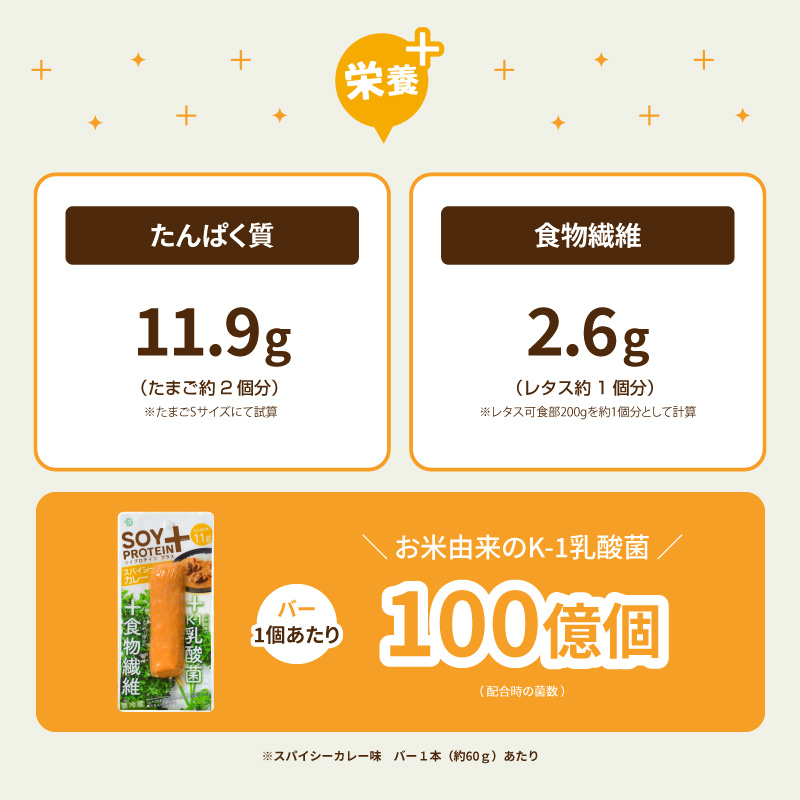 【選べる容量】【選べるフレーバー】SOY PROTEIN＋ ソイプロテインプラス バータイプ 8個/16個/24個/スパイシーカレー/てりやき/柚子こしょう