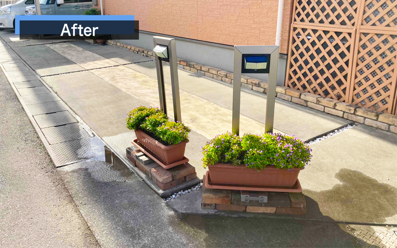 【選べるカラー】フランプF01型/LEDライト付きフラワースタンド