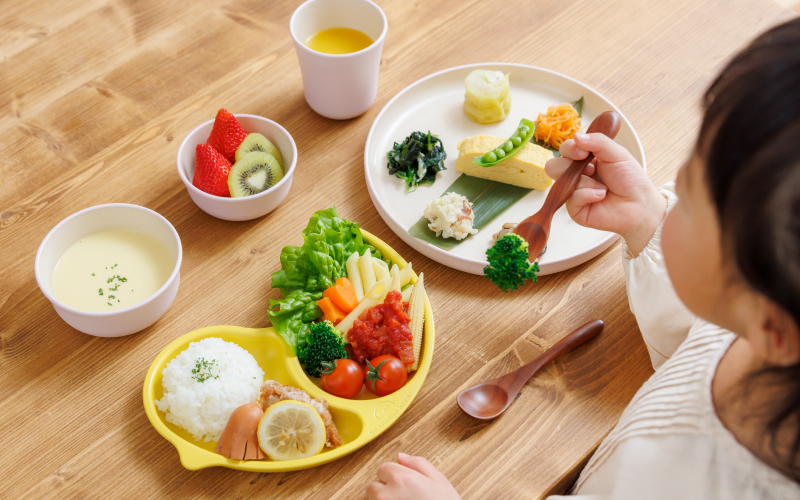 子育て家族を応援する食器 シェルミンキッズ 5点セット