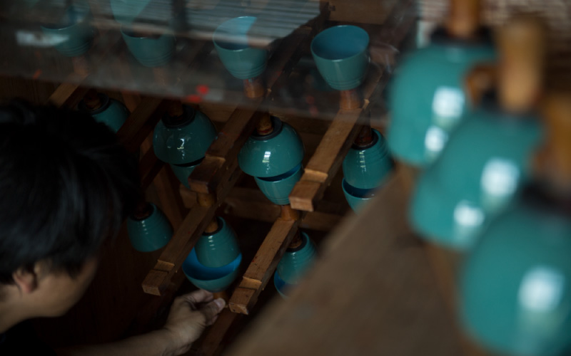 【選べるカラー】aisomo cosomo 汁椀 ツートンカラーのPOPな越前漆器＜100%天然漆＞【老舗塗師屋創業230年】