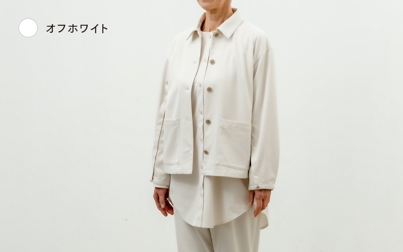 シャツジャケット 3色 2サイズ展開（XS-S、M-L）