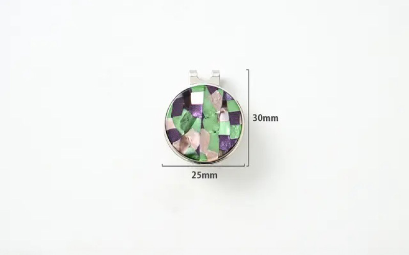 【選べるカラー】鯖江の眼鏡職人が手作りした、プレミアムゴルフマーカー