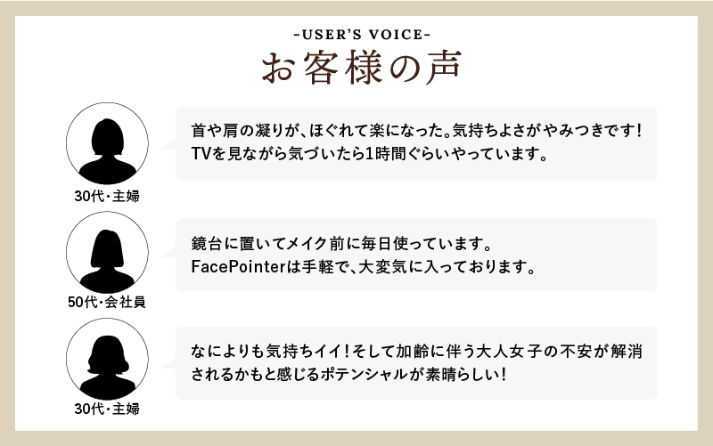 美顔のためのホームケア用品 Face Pointer2 フェイスポインター2 (リニューアル品）