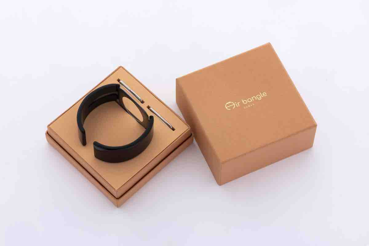 Apple Watch 専用バンド 「Air bangle」べっ甲カラー（ブラウン）（38 / 40 / 41モデル）