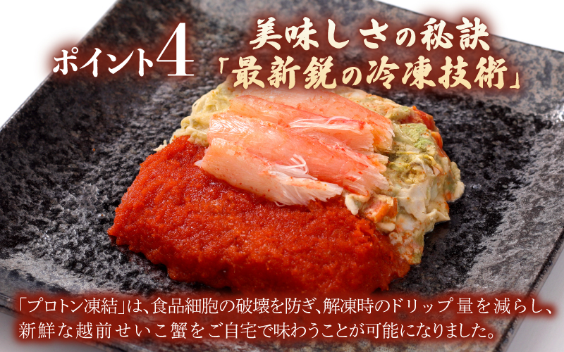 【選べる容量】海鮮丼の具　越前せいこ蟹（タレ付き）3人前