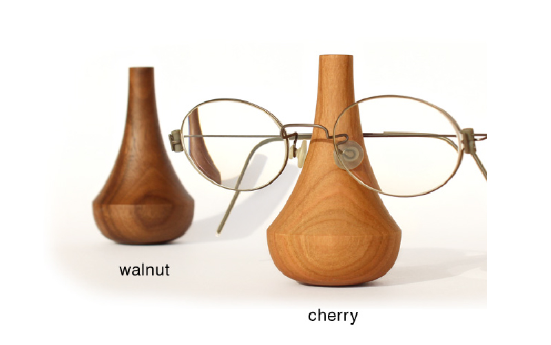 めがねをおしゃれに飾る『Hacoa Glasses Stand Swing』 チェリー