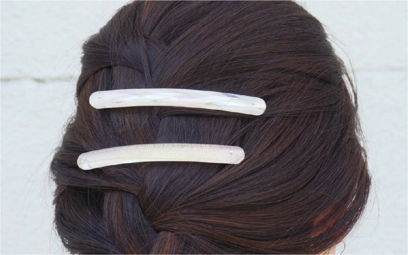 ＜KISSO＞Barrette イエローホーン
