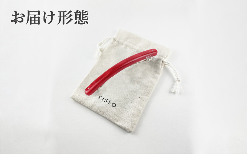 ＜KISSO＞Barrette イエローホーン