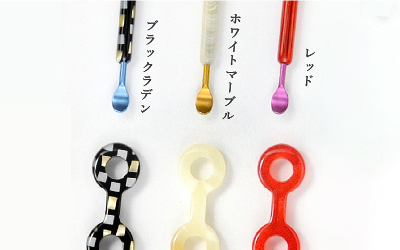 ＜KISSO＞sabae耳かき クリアピンク