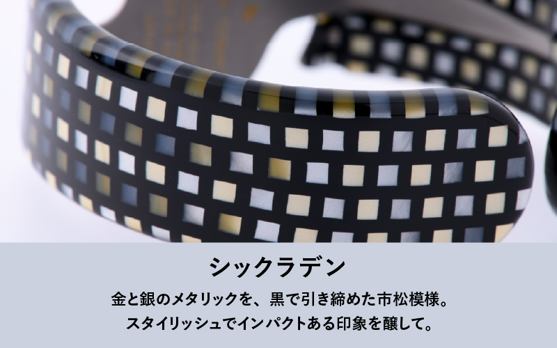 鯖江発！眼鏡職人が作った新感覚の腕時計 バングルウォッチ40（バングル＋ウォッチ本体）シックラデン