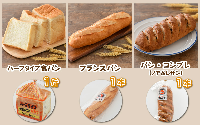 老舗★ヨーロッパンキムラヤの『しあわせパンセット』8種セット