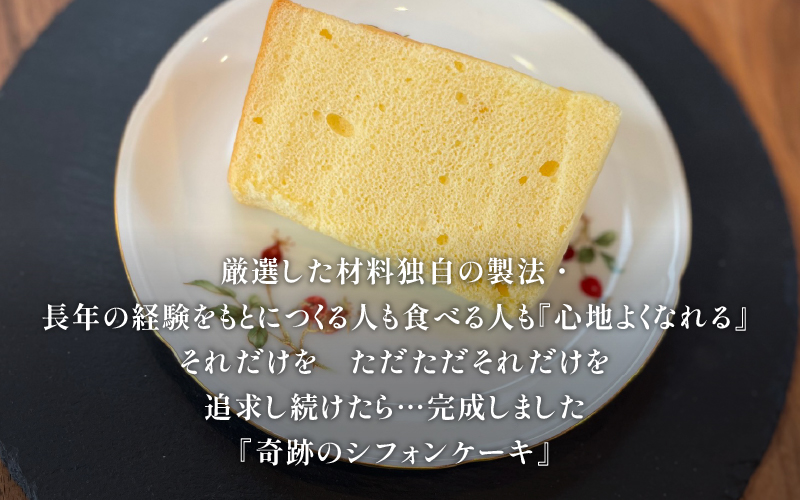 プレーンシフォンケーキ１０個セット