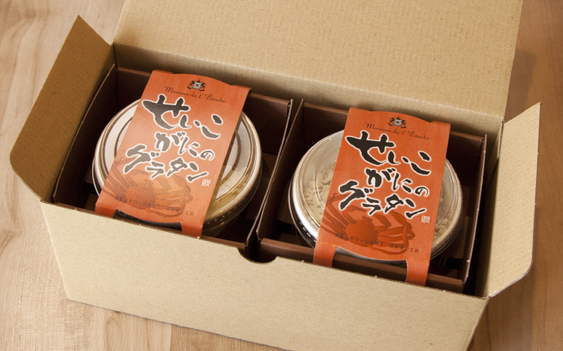 『贅沢★せいこがにのグラタン（4個）セット』