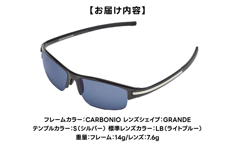 超軽量を実現したアクティブサングラス　DDG/001 標準（CA-GR-S-LB）