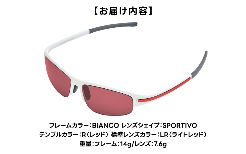 超軽量を実現したアクティブサングラス　DDG/001 標準（BI-SP-R-LR）