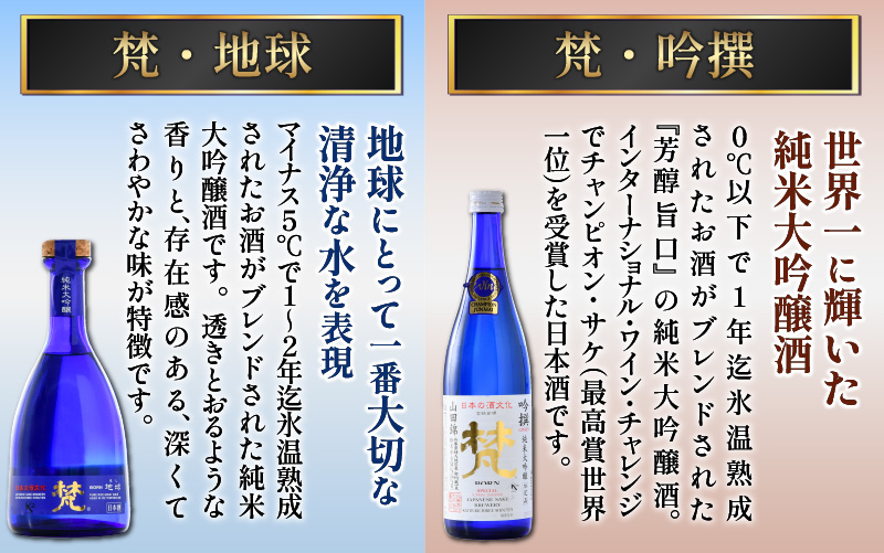 【鯖江の銘酒を贅沢に飲み比べ】【先行予約】【限定60セット】世界の梵 2025年11月お届け 日本酒6種飲み比べ