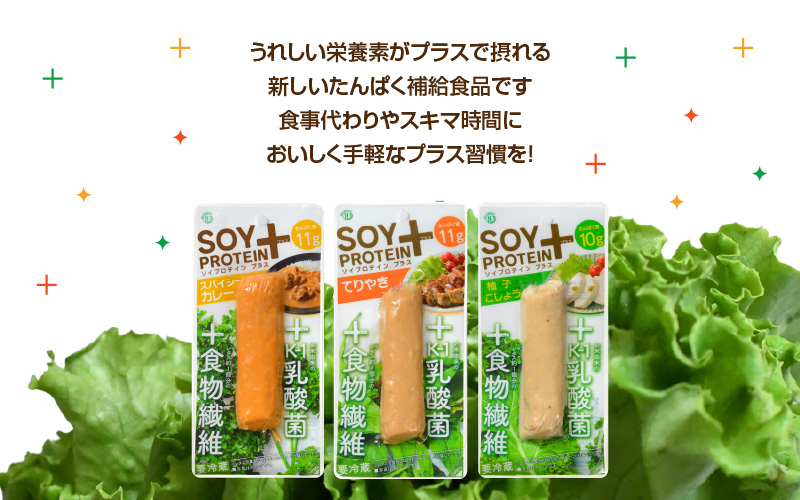SOY PROTEIN＋ ソイプロテインプラス バータイプ 8個 / てりやき