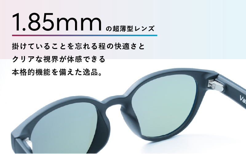 鯖江で作るガラス偏光サングラス 136-Glass VARUNA ガーネットミラー/グレー