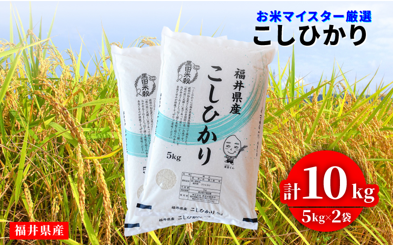令和8年産 新米 コシヒカリ 10kg（5kg × 2袋）