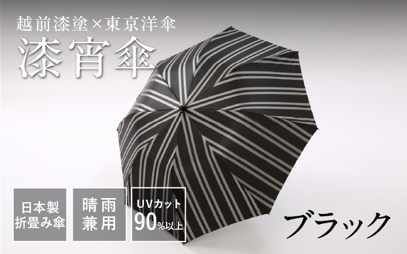 漆宵傘（しつよいかさ） ブラック