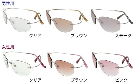 めがねのまちさばえ”より～優しい包まれる安心感『オールタイムサングラス（ チタン／チタンＦ）』