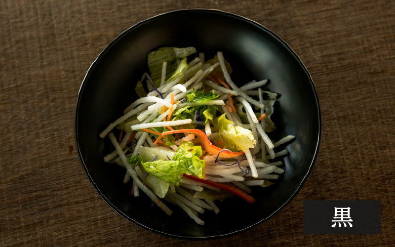 【選べるカラー】越前硬漆　上弦鉢　黒/朱